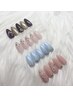 Foot《定額デザインネイル》親指アート2本付き♪ ¥4,500　50分