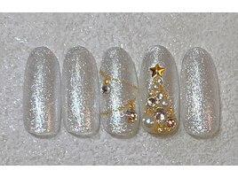 クリスマスネイル