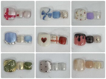 ナナズネイル 魚町店(NANA’sNail)/2月定額デザイン