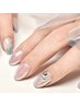 【話題沸騰!】韓国トレンドのオーロラネイル♪ ¥5,980