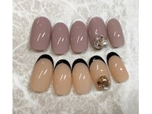 ネイルサロン キャンディネイル(Candy Nail)/スキニーフレンチｂｙ石塚