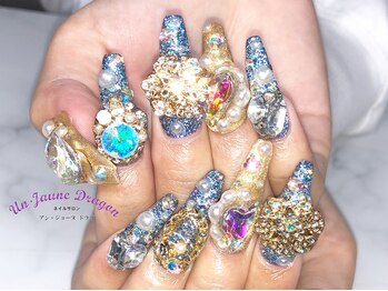 アン ジョーヌドラゴ/【ロングネイル】ゴテゴテネイル