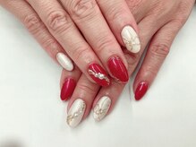 ネイルサロンアンドネイルスクールアートローズ 町田店(Art Rose)/リボンアートネイル