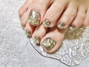 ロワ バイ ジョアアンジェ(Roi by joieange)/ゴールド キラキラ フット