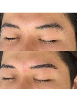 メイクマン 恵比寿西口店(MAKEMAN)/ワックス脱毛で眉周りつるつるに