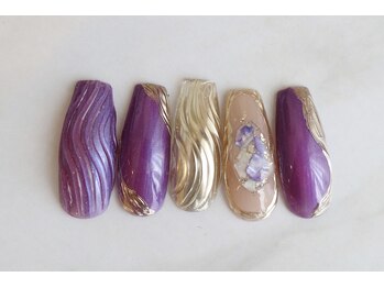 シェル ミラーネイル