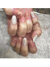 押し花ネイル
