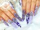 ネイルズガッシュトウキョウ 横浜西口店(NAILsGUSH TOKYO)の写真/【スカルプ】深爪や折れてしまった爪も美しいフォルムで長さだし♪綺麗め/ゴテゴテ/ナチュラルも◎