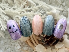 ハロウィンネイル