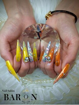 バロン 新宿店(BARON)/オレンジ×イエロー