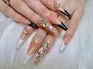 ロングフレンチ×埋め尽くし