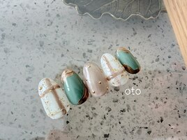 チェックネイル/