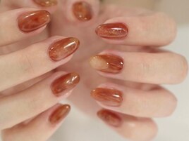 秋ニュアンスネイル