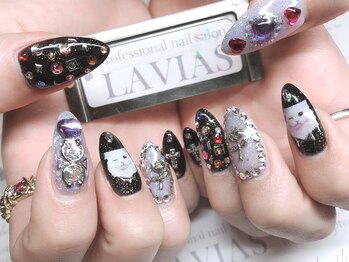 プロフェッショナル ネイルサロン ラヴィアス(LAVIAS)/【ジェル】10本アートし放題