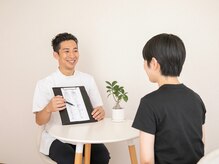 けいき整体 恵比寿の雰囲気（まずはカウンセリングから。悩みや不安は1対1でとことん伺います）