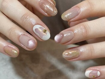 パークネイル(PARC nail)の写真/上品シンプル～トレンド・ニュアンスデザインまでサンプル多数◎オフィスでもプライベートでも大人気！