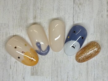 アルセア 上野御徒町店(Alcea)/ハロウィンネイル 手描き