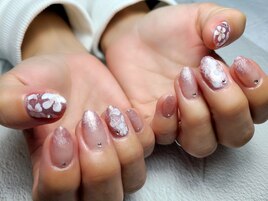 マグネットグラデーションネイル