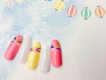 ネイルサロン&スクール ジーナ(GINA)/8月12種類から選べるデザイン