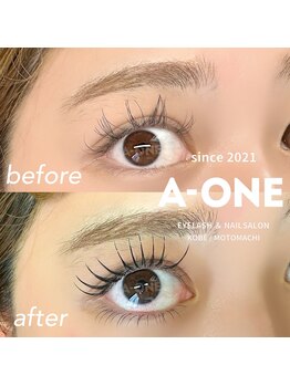 エーワン(a-one)/上下まつ毛エクステ