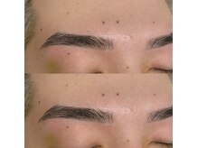 眉毛を整えるだけで、清潔感UP◎