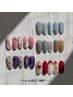 《nailhand》【YUKARI限定】繊細アート5種類 ¥9800 ※別途指名料