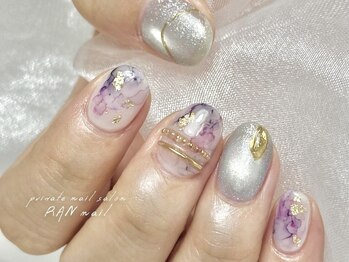 ランネイル 名古屋伏見(RANnail)/インクネイルでニュアンス感を
