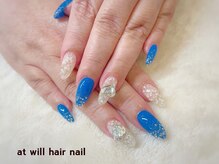 アット ウィル ヘアー ネイル(at will hair nail)/夏ネイル