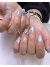 トレンド☆バブルネイル
