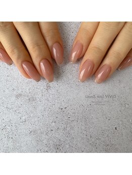 リアンスネイル ヴィヴィッド 岡山店(LianS nail ViViD)/ワンカラー+ライン