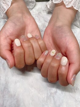 はあとねいる 宇都宮御幸ヶ原店/3Dフラワーネイル