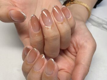 トータルサロン福屋 熊本中央店の写真/自爪に優しいパラジェル取扱店☆新規【パラジェル◎ワンカラーorラメグラで☆オフ無¥3900/オフ有+¥550】