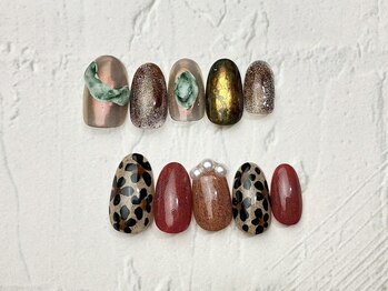 メイクアップバー(make up bar)の写真/《初回オフ込◆90分やり放題¥8800》写真持ち込み大歓迎☆流行りのニュアンスNailもお任せ♪吉祥寺駅徒歩5分