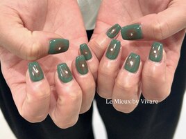 チーク♪ニュアンスネイル