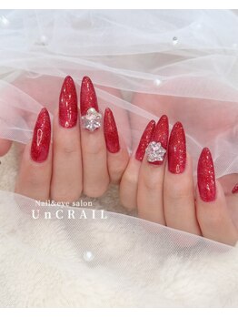 アン クレール(Un CRAIL)の写真/【笹塚駅徒歩1分★口コミ高評】自爪の弱い方やイベント事にも◎こだわり技術でモチが違う!長さだし1本¥1100