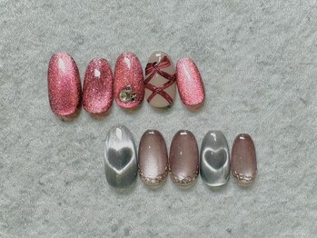 リボン/ドッド/ホワイト/水光