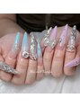 ミオネイル なんば(Mio nail)&nbsp;長さだし／付け放題／フィルイン／持ち込みデザイン／なんば