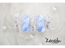 レオニー(Leonie)/ラメ×ニュアンスネイル