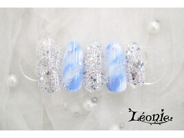 ラメ×ニュアンスネイル