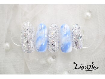 レオニー(Leonie)/ラメ×ニュアンスネイル