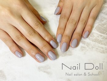 ネイルドール(Nail Doll)/マットデコボコネイル