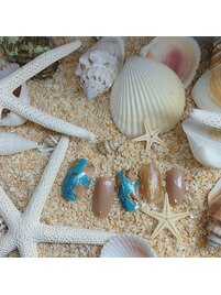 天然石アースネイル☆