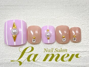 ラメール(La mer)/★フット定額ネイル★ ￥7700