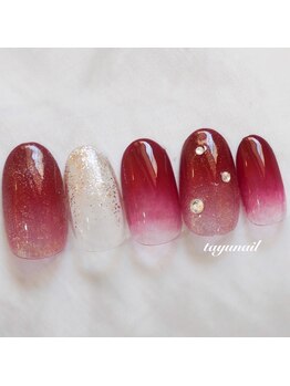 たゆ ネイル(たゆnail)/マグネットグラデーションネイル