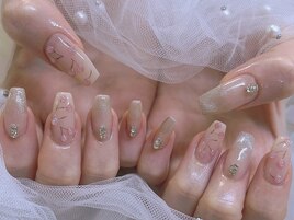 さくらんぼネイル