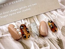 ビューティルーム ミセル(beautyroom miseru)/レオパード/秋冬ネイル/所沢