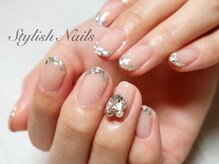 スタイリッシュネイルズ(Stylish Nails)/ジュエリー＆キラキラフレンチ