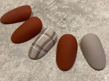 ネイルテリア ココ(nailterior COCO)/★ワンカラー+アート2本