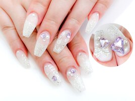 長さだしジェル★イニシャル