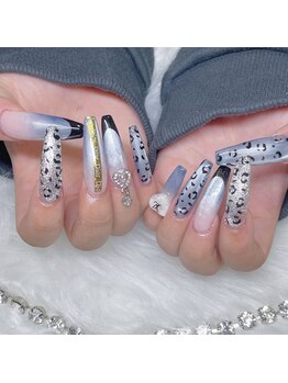 ウェリナ(WELINA)/フレンチ×レオパード×グラデ